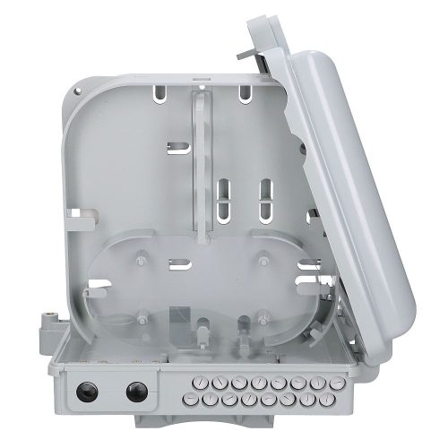 Extralink Emma V2, fiber optic distribution box, 16 cores, white, minimal voltage