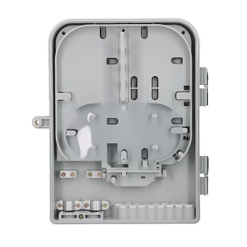 Extralink Emma V2, fiber optic distribution box, 16 cores, white, minimal voltage