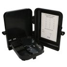 Extralink Eliza V2, optischer Verteilerschrank, 16 Fasern, schwarz, mittlere Spannung