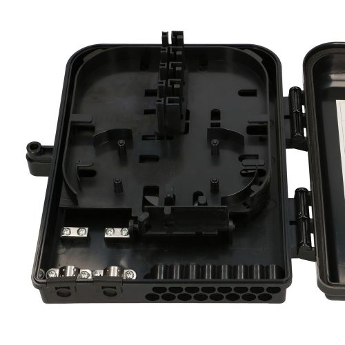 Extralink Eliza V2, optischer Verteilerschrank, 16 Fasern, schwarz, mittlere Spannung