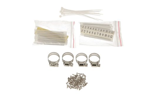 Extralink 24 core V2 patch panel, 24 ports, white