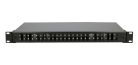 Extralink 48 core patch panel, 24 SC Duplex, 48 cores, black