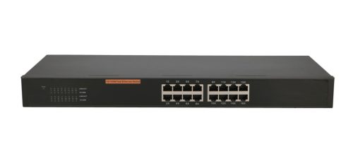 Extralink HEXON switch, 16x 10/100 Mb/s, desktop
