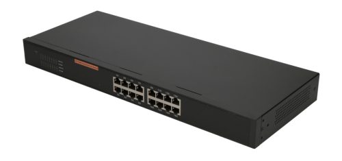 Extralink HEXON switch, 16x 10/100 Mb/s, desktop