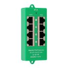 Extralink 4-Port Gigabit PoE Injektor, aktiv, 4 Gigabit-Ports, 802.3at/af, Modus A
