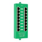 Extralink 8-Port Gigabit PoE Injektor, aktiv, 8 Gigabit-Ports, 802.3at/af, Modus A