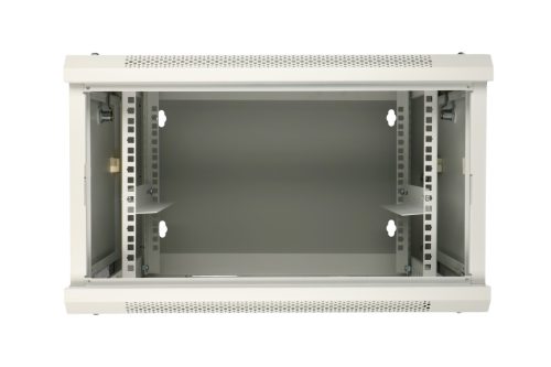 Extralink 6U 600x600 AZH gray, rackmount cabinet, wall-mounted, rotating type