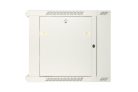 Extralink 9U 600x600 AZH gray, rackmount cabinet, wall-mounted, rotating type