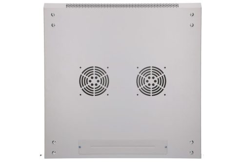 Extralink 12U 600x600 ASP gray, rackmount cabinet, wall-mounted, with metal door