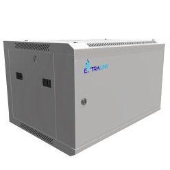   Extralink 6U 600x450 ASP gray, wall rack cabinet, with metal door