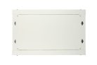 Extralink 6U 600x450 ASP gray, wall rack cabinet, with metal door