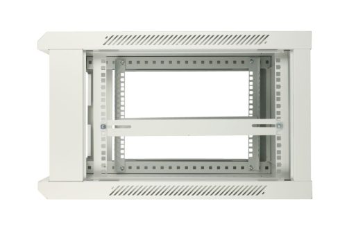 Extralink 6U 600x600 ASP gray, rackmount cabinet, wall-mounted, with metal door