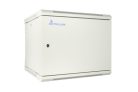 Extralink 9U 600x450 ASP gray, rackmount cabinet, wall-mounted, with metal door