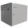 Extralink 9U 600x600 ASP gray, rack cabinet, wall-mounted, with metal door