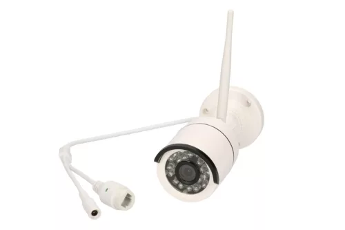 Extralink Extra-Vision V1004, vezeték nélküli NVR készlet, 4 csatornás WiFi NVR + 4 db WiFi Full HD kamera, IP66 besorolású