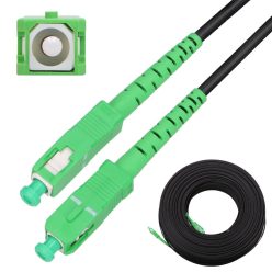   Extralink SC/APC-SC/APC | Patchcord | Round, drop, single mode, Simplex, G.657A2, 120m