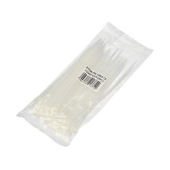 Extralink, cable tie, 3x150 mm, white, 100 pcs/pack