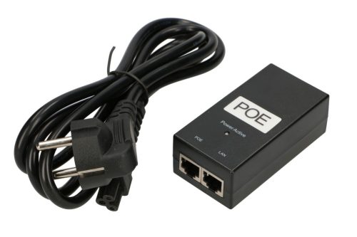 Extralink PoE-24-24W-G, PoE-Netzteil, 24V, 1A, 24W, Gigabit, Netzwerkkabel enthalten