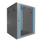 Extralink 15U 600x600 gray, rack cabinet, wall-mounted