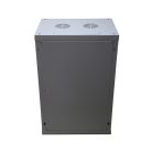 Extralink 15U 600x600 gray, rack cabinet, wall-mounted