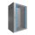 Extralink 18U 600x450 gray, rackmount cabinet, wall-mounted