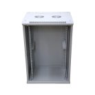Extralink 18U 600x450 gray, rackmount cabinet, wall-mounted