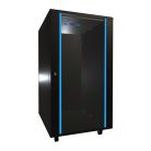 Extralink 22U 600x800 black, rack cabinet, standing