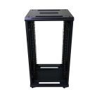 Extralink 22U 600x800 black, rack cabinet, standing