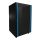 Extralink 27U 800x800 black, rack cabinet, standing version