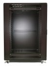 Extralink 27U 800x800 black, rack cabinet, standing version