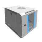 Extralink 4U 10" gray, rack-mountable cabinet, wall-mounted