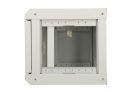 Extralink 4U 10" gray, rack-mountable cabinet, wall-mounted