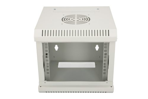Extralink 4U 10" gray, rack-mountable cabinet, wall-mounted