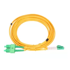   Extralink SC/APC-LC/APC patch kábel egymódusú, duplex, 9/125 µm, 3 mm, 5 m
