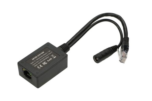 Extralink 1 port, PoE inverter, input: 1x 1000 Mb/s RJ45/jack 10-24V, output: 24V