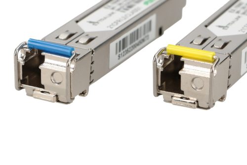 Extralink SFP WDM 1.25G 1310/1550nm, SFP module, single-mode, 20 km, LC, DOM, pair, dedicated for HP/Aruba devices