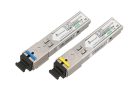 Extralink SFP 1.25g, SFP WDM module, 1.25 Gbps, 1310/1550 nm, single-mode, 3 km, SC connector, DOM, pair, dedicated for HP/Aruba devices