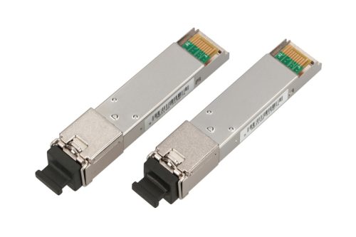 Extralink SFP 1.25g, SFP WDM module, 1.25 Gbps, 1310/1550 nm, single-mode, 3 km, SC connector, DOM, pair, dedicated for HP/Aruba devices