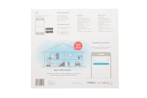 Extralink Dynamite, Mesh system 3 az 1-ben, AC2100, MU-MIMO, Otthoni WiFi mesh rendszer