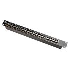 Extralink 24-port Gigabit PoE injector, 24x 1000 Mb/s RJ45, rack mountable