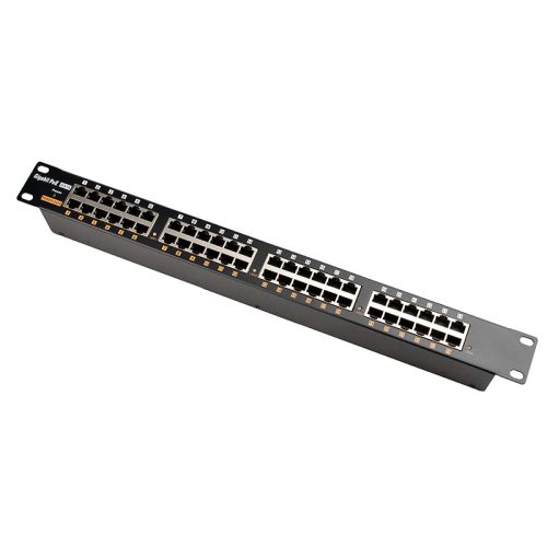 Extralink 24-port Gigabit PoE injector, 24x 1000 Mb/s RJ45, rack mountable