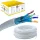 Extralink CAT6a FTP (F/FTP) V2 beltéri kábel, sodrott érpár, 500 m