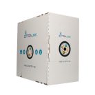 Extralink CAT5e SFTP (SF/UTP) V2 kültéri, sodrott érpár, 305 m