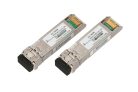Extralink SFP28 25g, SFP28 WDM module, 25 Gbps, 1270/1330 nm, single-mode, 10 km, LC connector, DOM, pair