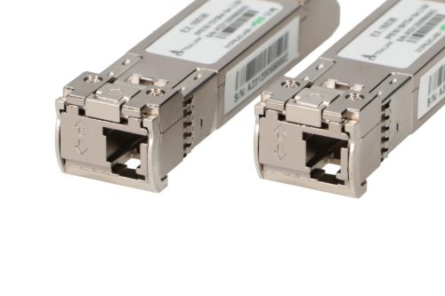 Extralink SFP28 25g, SFP28 WDM module, 25 Gbps, 1270/1330 nm, single-mode, 10 km, LC connector, DOM, pair