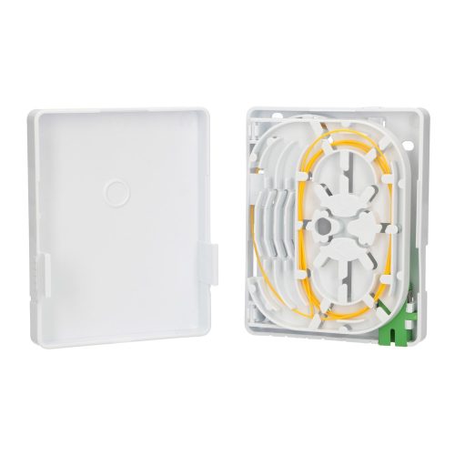 Extralink Olivia, fiber optic closure box, 2 cores, with pigtail cable and SC/APC adapter