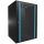 Extralink 18U 600x600 black, rackmount cabinet, wall-mounted