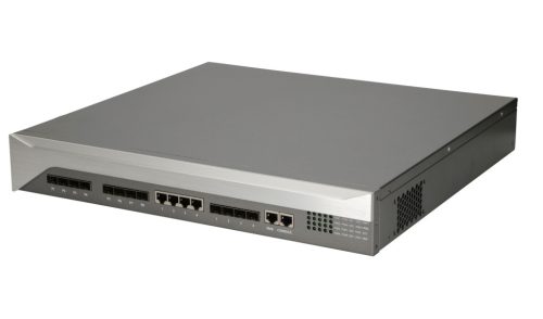Extralink Predator V2, OLT, EPON, 1U 19", 8 Gigabit PON-Port, Gigabit-Uplink, 4 SFP+ Anschlüsse