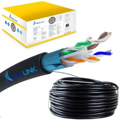   Extralink CAT6 FTP (F/UTP) outdoor, gel-filled, twisted pair cable, 305 meters