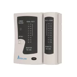 Extralink cable tester, RJ45, RJ11